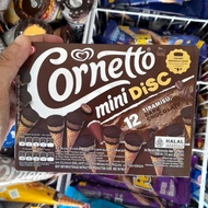 New Wall'S Cornetto Mini Ice Cream Es Krim Tiramisu Dark Coklat ( Isi 12 )
