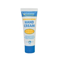 Grahams Natural Intensive Repair Hand Cream 50g (exp: 07/2028) - Hyaluronic acid-based fragrance fre
