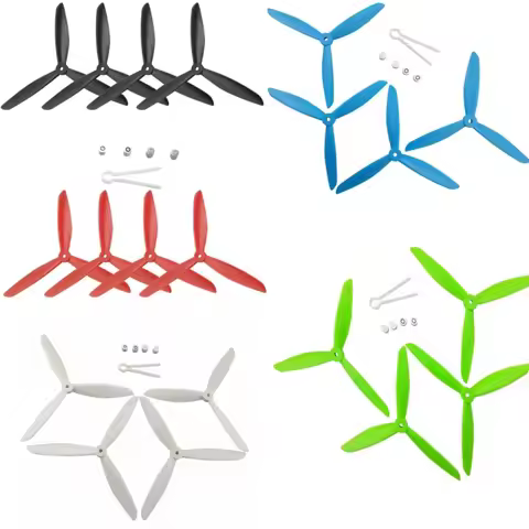 3 Blade Propellers 25% Thrust Boost for Hubsan H501S H501C MJX B2W B2C B3 Bugs 3 Brushless Drones