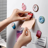 Cartoon Space Refrigerator Stickers Magnetic Stickers Adhesive Back Adhesive Creative Refrigerator S