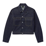 Afterall Work Jacket Denim FETUS Boxy Fit Oversize Dark Blue Denim 12oz Boxy Oversize Dark Blue Deni