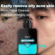 Men's facial cleanser deep oil control whitening cleanser face wash oil cleanser 150g