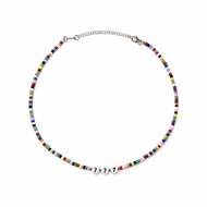 3mm Angel Number Necklace 222 444 777 Choker Unisex Handmade Necklace Stainless Steel