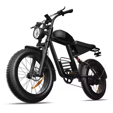 Electric Bike for Adults, 1000W/1500W/3000W Ebike 48V 15/20/35AH E Bike 20" Fat Tire 30/34/37MPH 40/