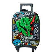 กระเป๋าเดินทางน่ารักสำหรับเด็กนักเรียนประถมศึกษา กระเป๋าเดินทางแบบมีซิป กระเป๋าเดินทางผ้าใบ OOPS รุ่