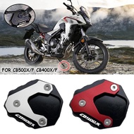 CB500X CB400X Motorcycle Side Stand Pad Plate Kickstand Enlarger Support Extension For HONDA CB 500X