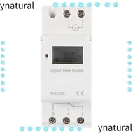 YNATURAL Electronic Time Control, 1-168h 220V Programmable Digital Timer Switch, Home Automation Rai