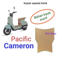 Karpet Sepeda Listrik BAHAN KARET MOTIF Pacific Cameron