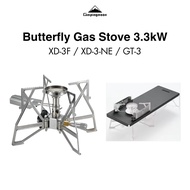 CAMPINGMOON Butterfly Stove Portable Lightweight Gas Stove XD-3F / XD-3-NE / GT-3