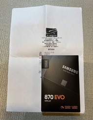 Samsung 870 EVO 2.5" 500GB 全新未開封 私人自讓
