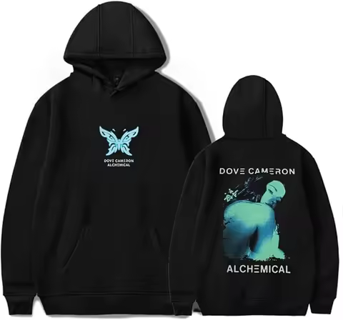 Dove Cameron CHRYSALIS Hoodies Merch Women Men Long sleeve Fashion Casual Hooded Sweatshirts