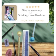 Give Set Alat Tulis. 5in1 randrom design