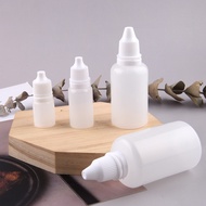 3/5/10/15/30/50ML Plastic Eye Drop Bottle/Squeezable Dropper Bottles/Refillable Travel Lotion Jar/Transparent Empty Squeeze Bottle