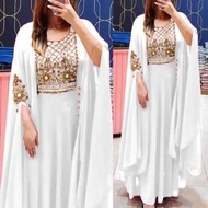 Stunning Georgette 3Pcs Gown Collection For Women