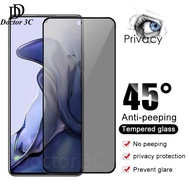 Full Cover Anti Spy Privacy Tempered Glass For Xiaomi Mi 13T 13 12 12T 11T 10T 9T 11 Lite 9 Pro 4G 5G 2023