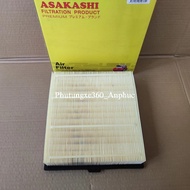 High quality engine air filter Isuzu D-Max 2.5L diesel engine 2012-2024, brand JS Asakashi Japan A06