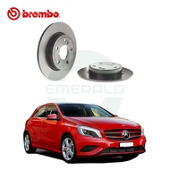 BREMBO Rear Discs (2pcs) - Compatible with Mercedes W176 A180,A200,A250, Mercedes W246 B200