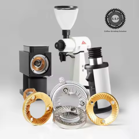 SSP Korea Burrs 60/64/74/75/80/98mm Grinder Accessories Wear-resistant for Mazzer FELLOW ODE EK43 Ma