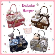 HoHo Ready Stock Exclusive Hamper Fullmoon Baby Newborn Baby Hamper Gift