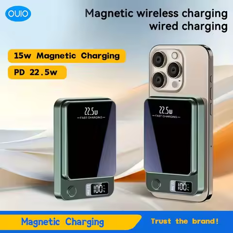 200000mAh ultra-large capacity Fast Charging Xiaomi Magnetic Wireless Power Bank 22.5w Portable Type