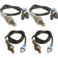 234-4669 x2 234-4407 x2 4pcs Upstream + Downstream Sensors Oxygen Sensor O2 Compatible with Chevy Si