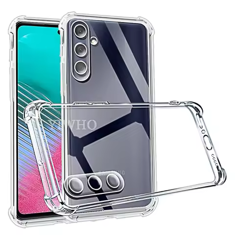 Shockproof Phone Case for Samsung M54 M34 M14 5g M04 M53 M23 M13 5G 4G Transparent Clear Silicone So