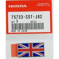HONDA CIVIC UNION JACK FLAG Emblem EP3 TYPE-R 02-04 Rear H36