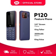 Itel Power120 Cellphone Dual Sim Original (Keypad) 2" Screen KingVioce&Talker 2500mAh 55DaysStandby