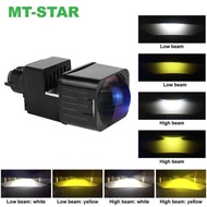 LAYAR Mt-Star Biled Matrix X1 Headlight | Matrix X1 Projector 1.5 Inch Blue Lens Flat Black Quality 