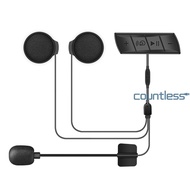 Bluetooth-Compatible Wireless Helmet Headset Motorcycle Rider Music Headphone [countless.sg]