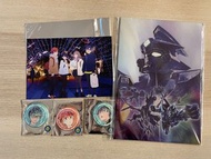 Gridman universe 日本入場特典 明信片 映畫場刊 襟章