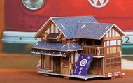 【日本巧鋪】 DIY小屋 3D 立體拼圖 建築模型 模型小屋 別墅 智力拼裝 兒童玩具 袖珍屋 木質玩具 生日禮物 勞作