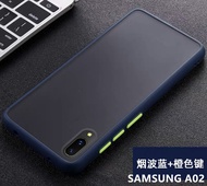 [ส่งจากไทย] Case Samsung galaxy A02 เคสโทรศัพท์ ซัมซุง เคสกันกระแทก ขอบสีหลังขุ่น เคส Samsung A02