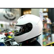 HJC CS 15 PLAIN WHITE FULL FACE HELMET