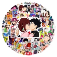 60Pcs/Lot DANDADAN Ken Takakura Momo Ayase Stickers Toy Waterproof Computer Mobile phone Cosplay Sti