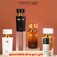 LONKOOM Noble Black/Gold/Edition/White EDP Perfume Minyak Wangi Tahan Lama High Quality Lelaki /Wani
