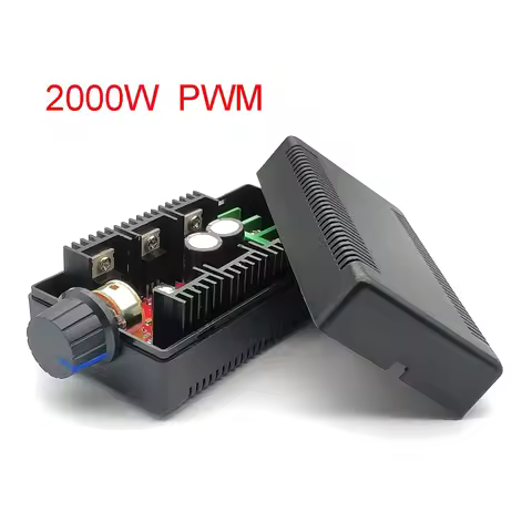 12V 24V 48V 2000W MAX 10-50V 40A PWM HHO DC Motor Speed Control RC Controller Manufacturer Direct Su