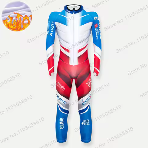 Winter Warm One Piece Ski Suit Wear-resistant flannel Ski Wear Outdoor male Snowboard Snowsuit Jumps
