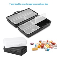 ✣✴¤ 7 Grids Pill Case Organizer Weekly Medicine Jewelry Container Storage Box Weekly Pill Case Medicine Tablet Dispenser Organizer