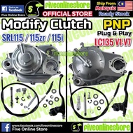 Clutch Lever Modify Set Lagenda 115 SRL 115Z SRL115Fi LC135 V1 V2 V3 V4 V5 V6 V7 Hand Clutch Tangan Engine Cover Set