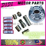 DIDI MOTORPARTS Y15 PNP BEARING SET BUSH SET COLLAR SPORT RIM Y125 ZR，LC135 New Sprocket Hub Original