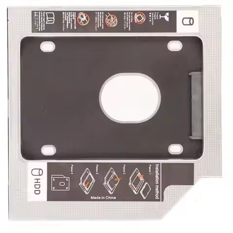 12.7mm 2nd HD SSD Hard Drive Optical bay Caddy for Sony VGN-AW41MF XH VPCF12M1E VPCF13L8E vpcf23s1r 