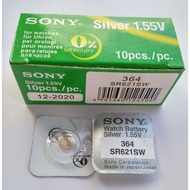 Original Sony Button Battery 1.55V Electronic SR621SW 364 AG1 164 Watch Battery 正