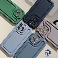 SILICONE CASING AIR BAG PLUFFY MATTE MACARON PROCAMERA CASE CLEAR IMD VIVO V40 Y28 V30E Y100 V30 PRO