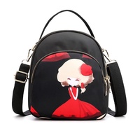 Tas selempang / tas multifungsi nylon wanita 3in1 #1209