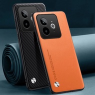 Luxury PU Leather Case For Realme GT7 Pro Racing Back Cover Silicone Full Protection Phone Case For 