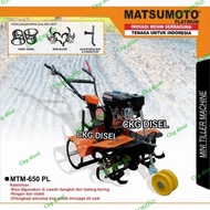 TRAKTOR TILLER MESIN CULTIVATOR MTM 650PL MATSUMOTO MTM 650 PL - STORE BARU099