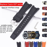 Silicone Watch Band Strap for G-SHOCK GST-210B GST-W300G S300G S110 W100 Resin Strap Men's Watch Wrist Strap Accessories