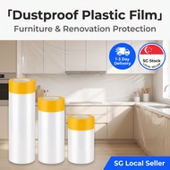 【Best Seller】Plastic Dust Cover Disposable Furniture Dustproof Cover Protective Cover Plastic Cover 