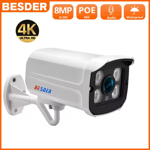 BESDER Wide Angle 2.8mm 2MP 4MP 5MP 8MP IP Camera Waterproof Surveillance P2P RTSP Bullet CCTV Camer